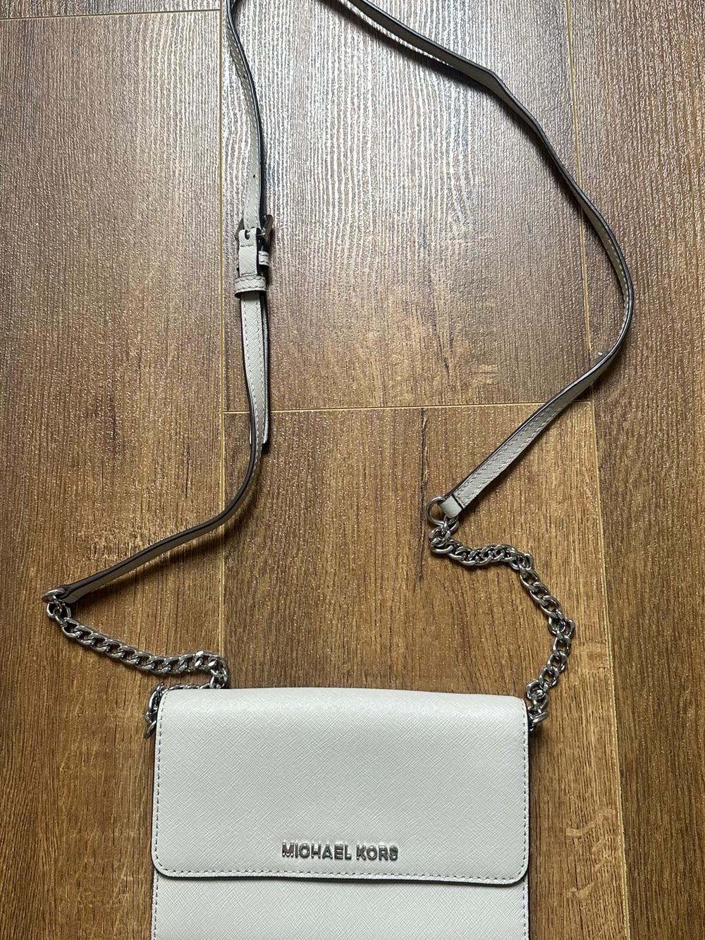 Michael Kors light  grey Crossbody Bag